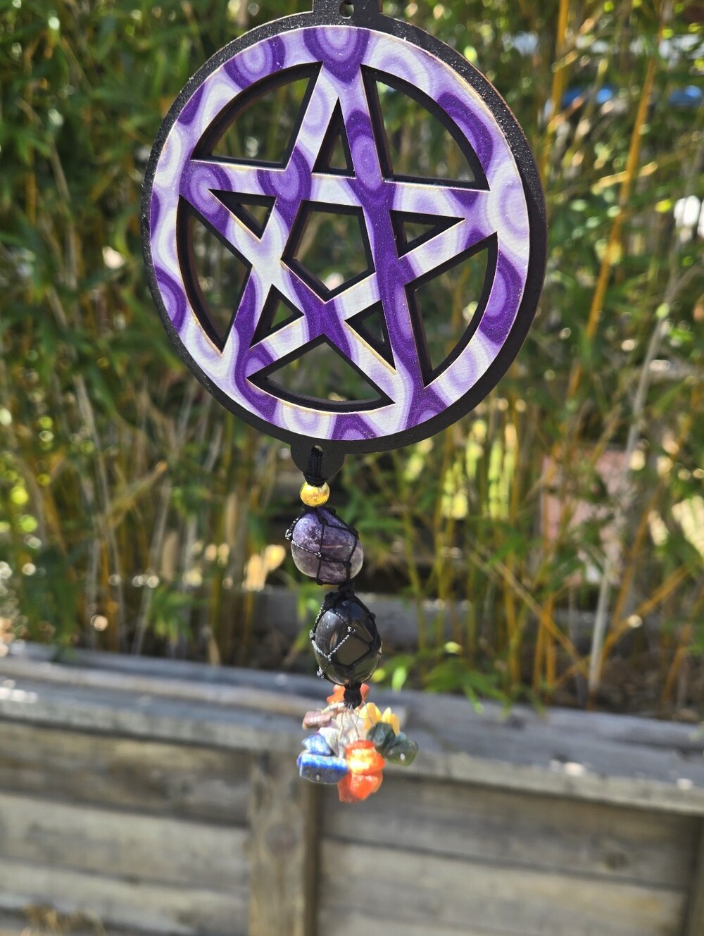 Purple Pentagram Witchy Vibe